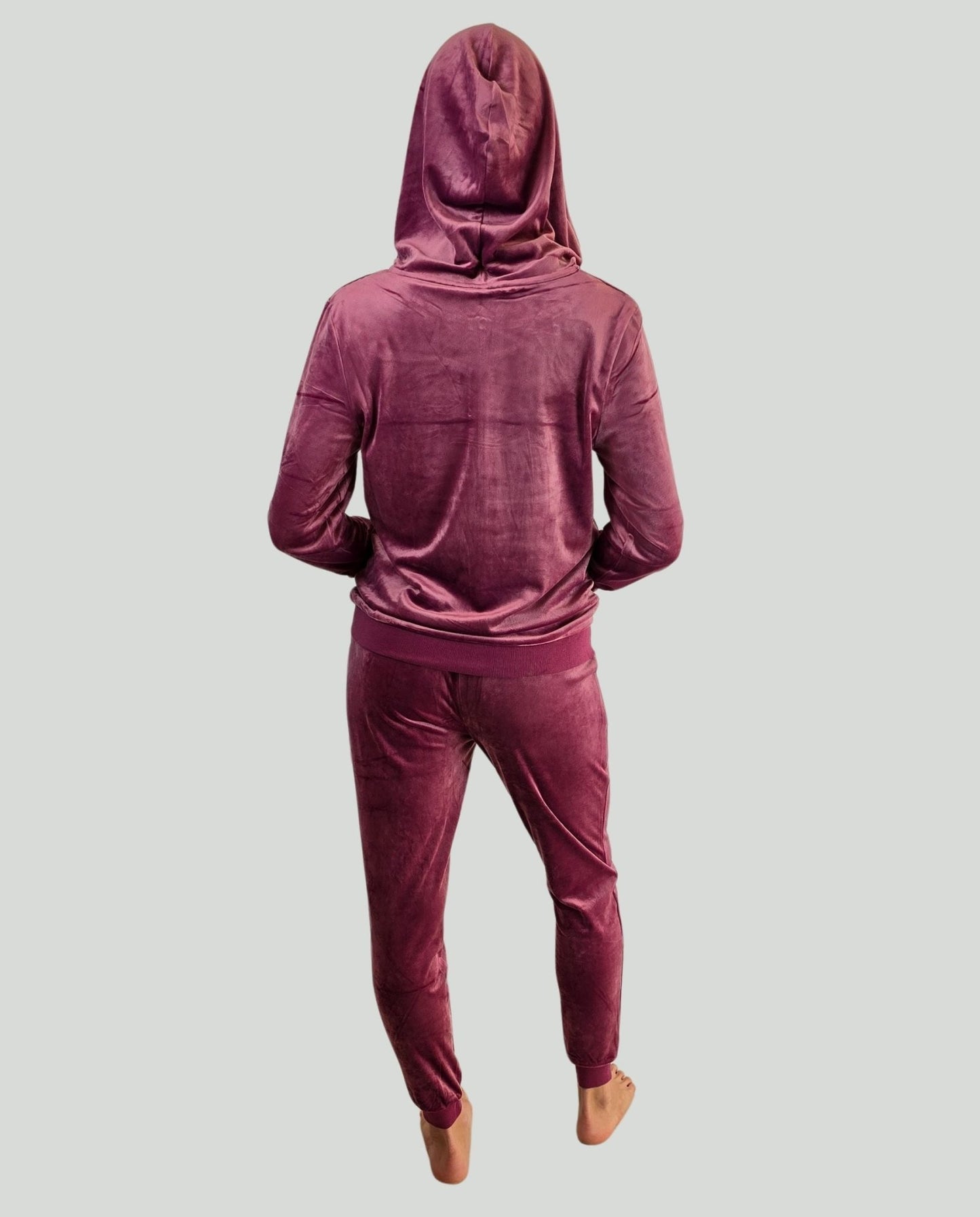Tuta ciniglia con cappuccio - Soho Moda Mare