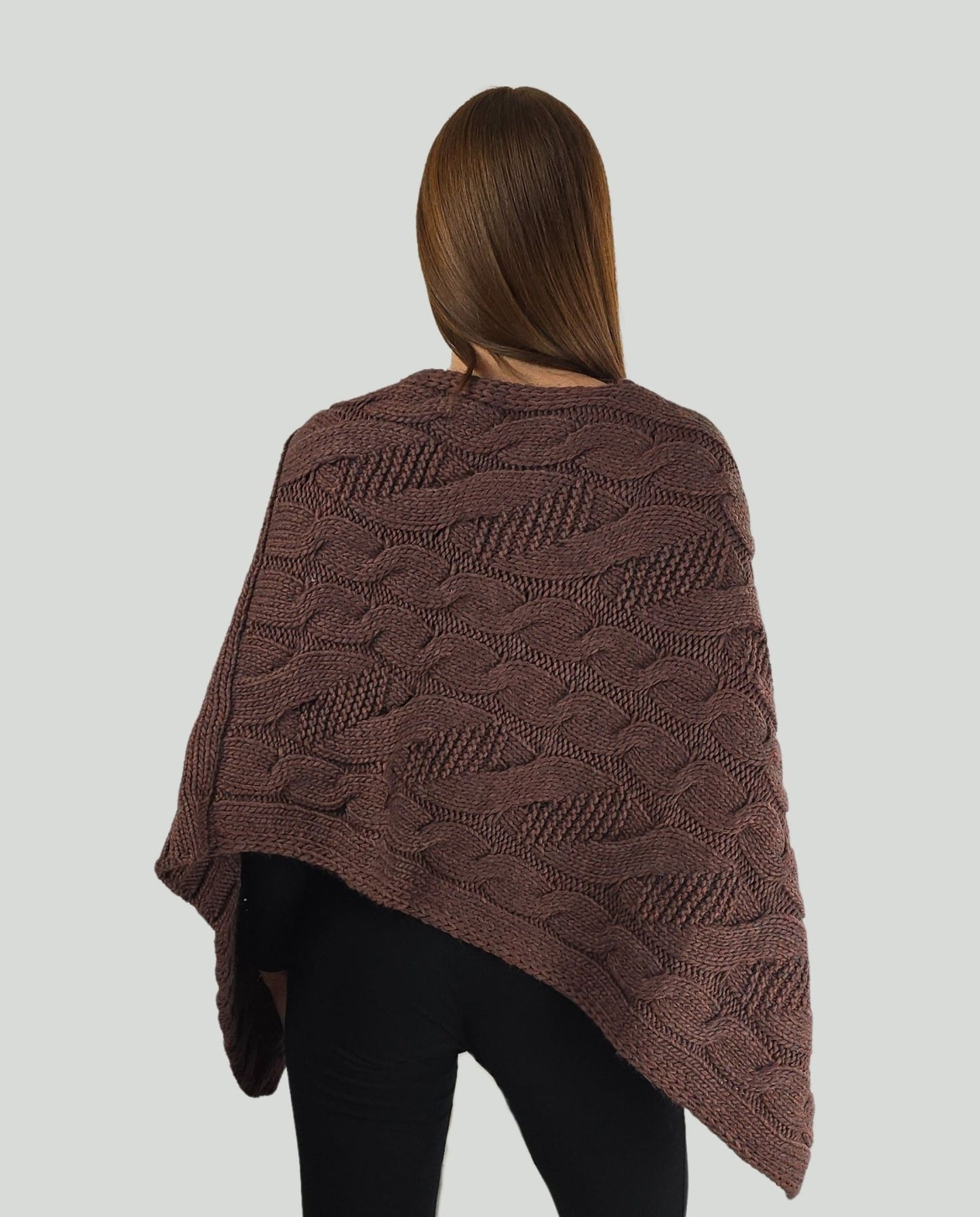 Poncho treccie Moro - Soho Moda Mare