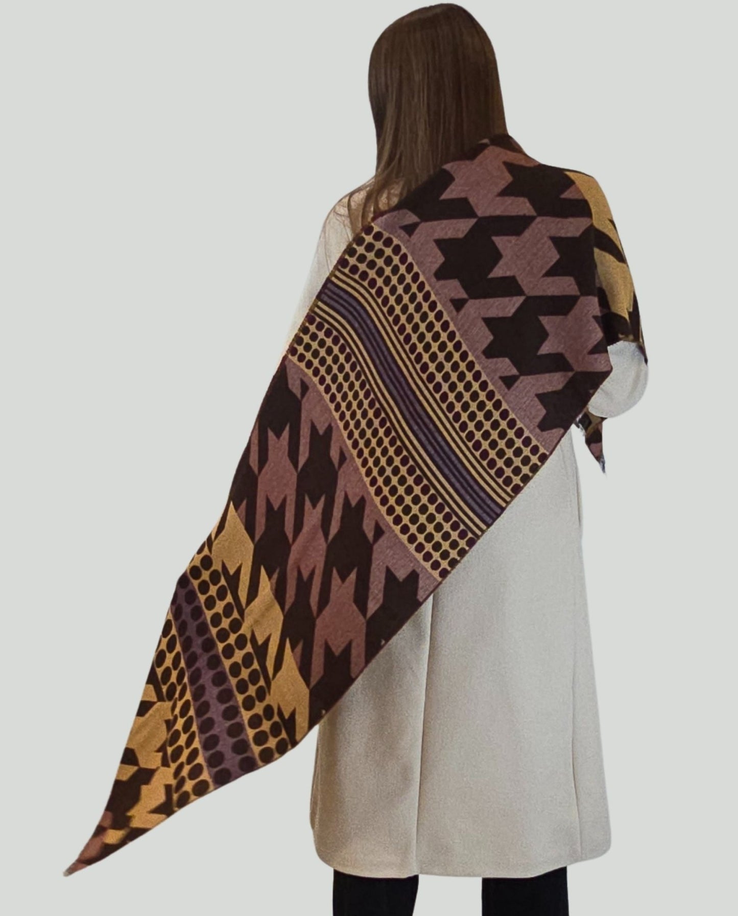 Sciarpa fantasia geo - Soho Moda Mare