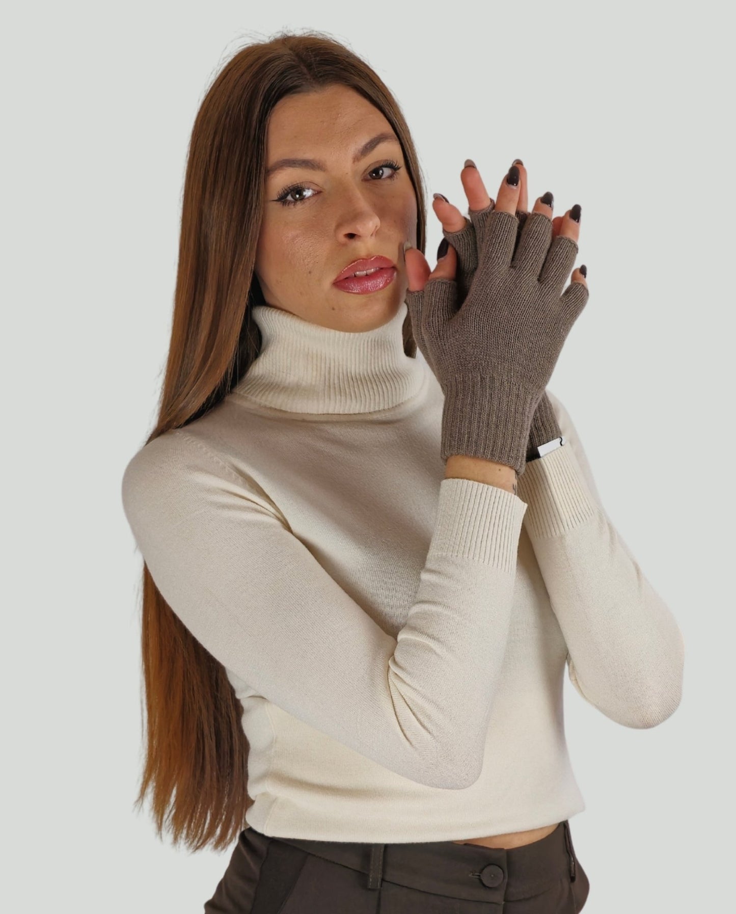 Guanti mezze dita Fango - Soho Moda Mare