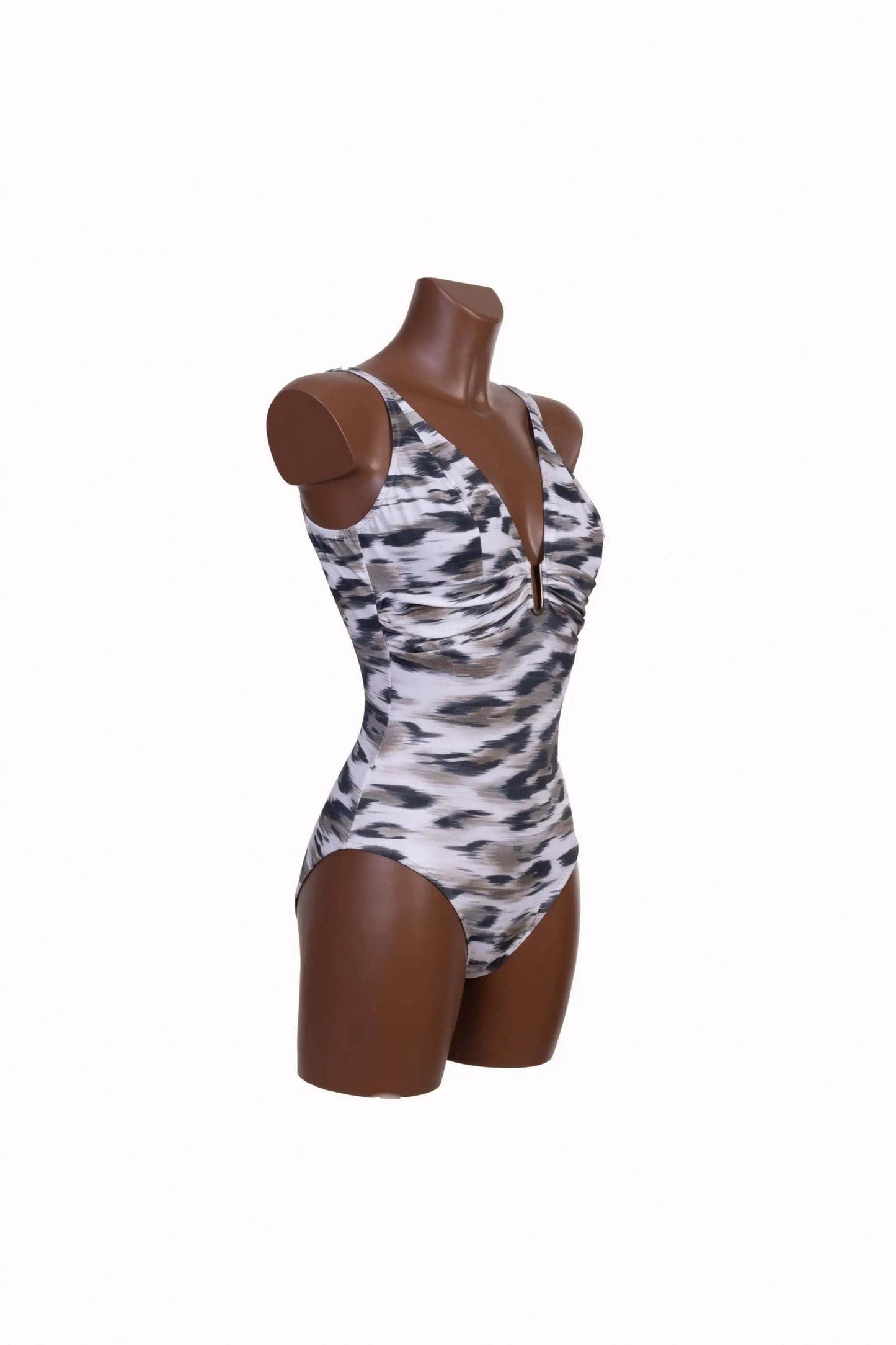 Costume intero Accessorio con stampa astratta design elegante