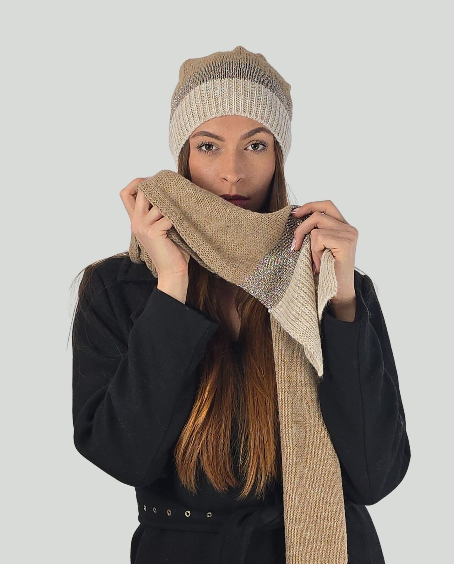 Set sciarpa e cappello - Soho Moda Mare