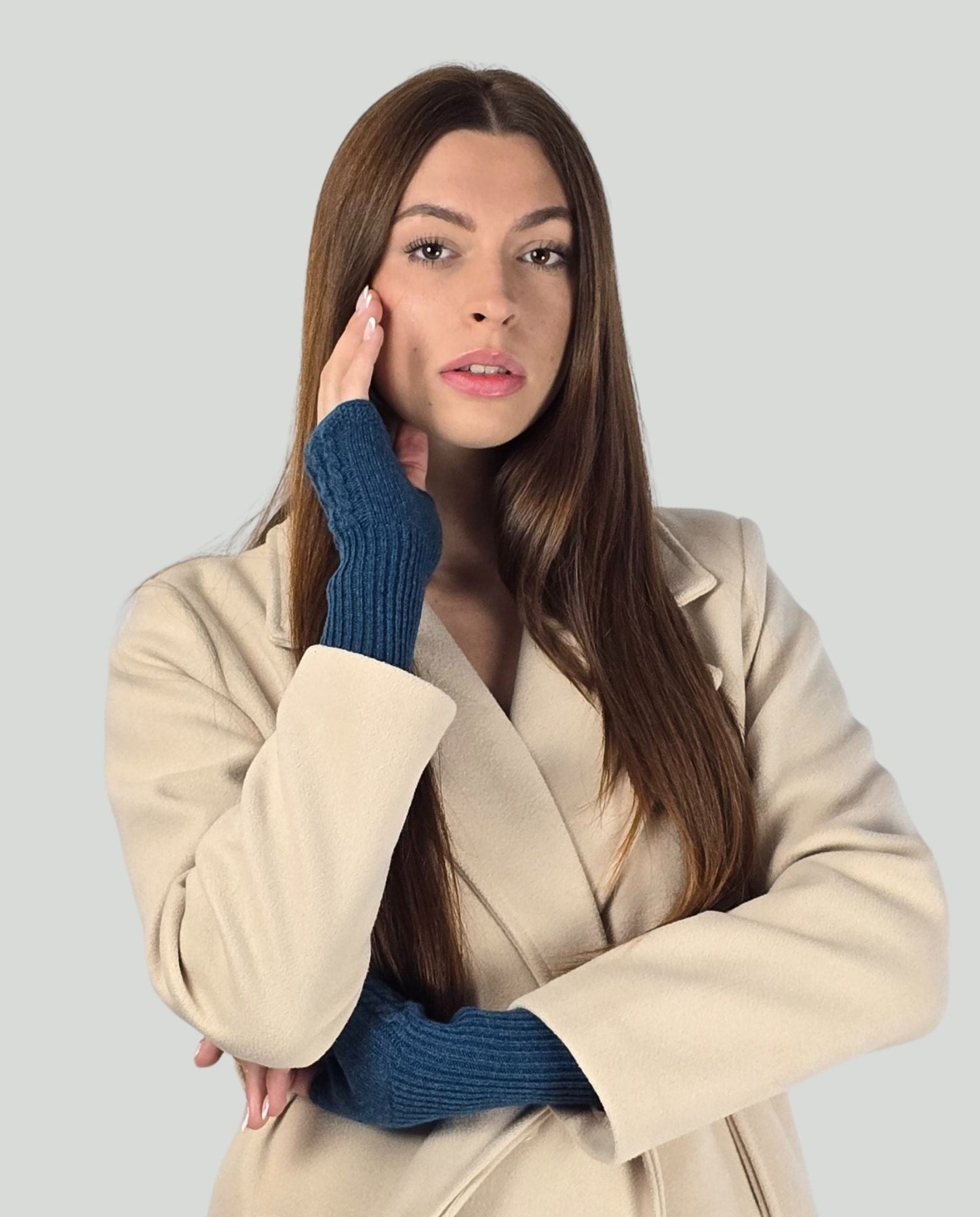 Manicotto cachemire Ottanio - Soho Moda Mare