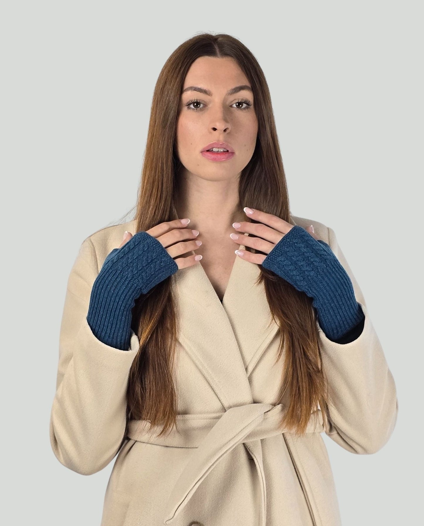 Manicotto cachemire Ottanio - Soho Moda Mare