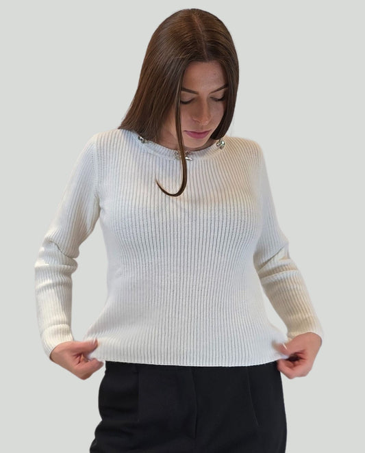 Pullover punti luce - Soho Moda Mare