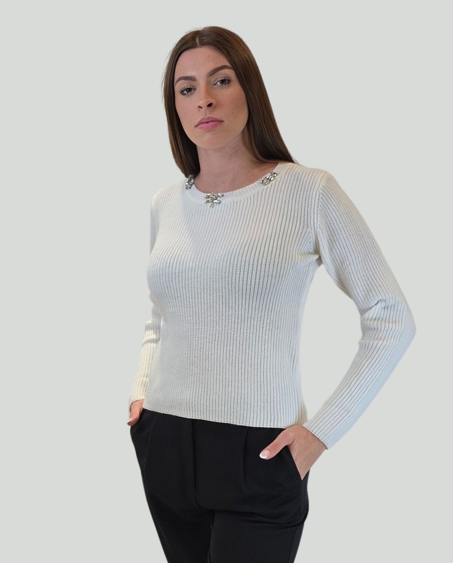 Pullover punti luce - Soho Moda Mare