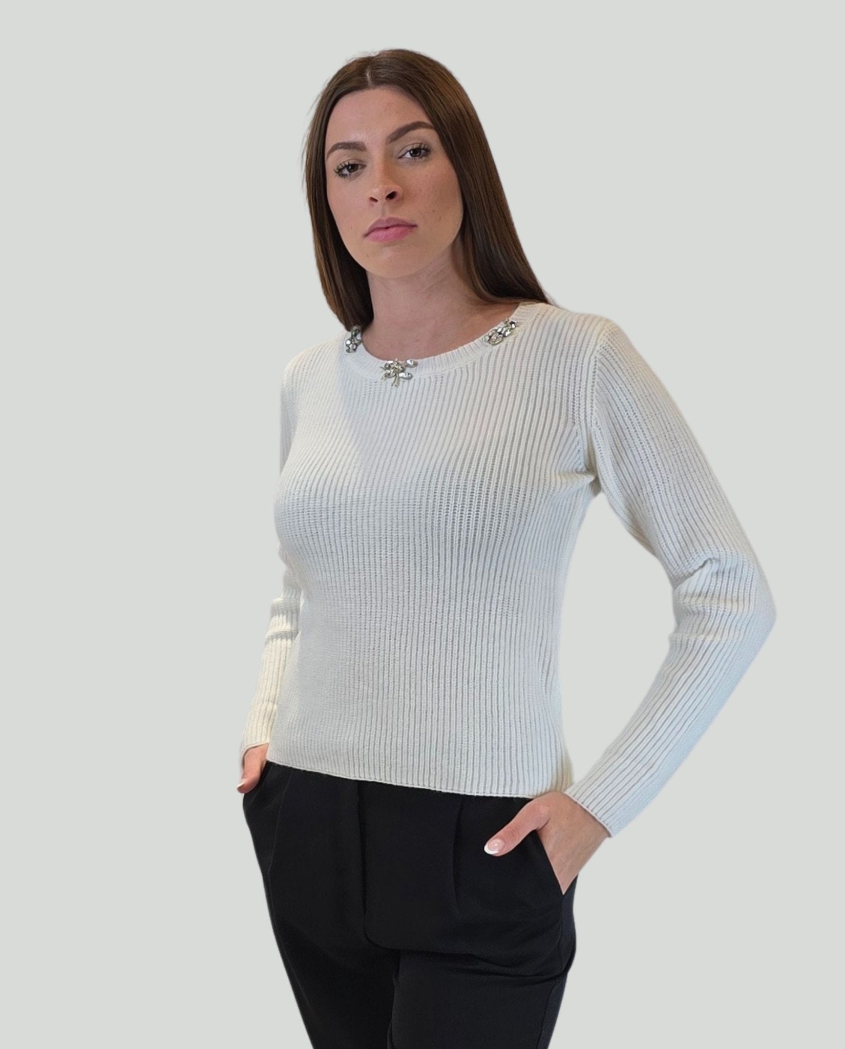 Pullover punti luce - Soho Moda Mare