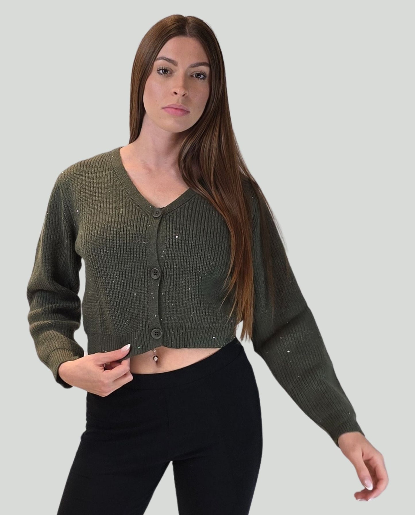 Golfino Militare punti luce - Soho Moda Mare