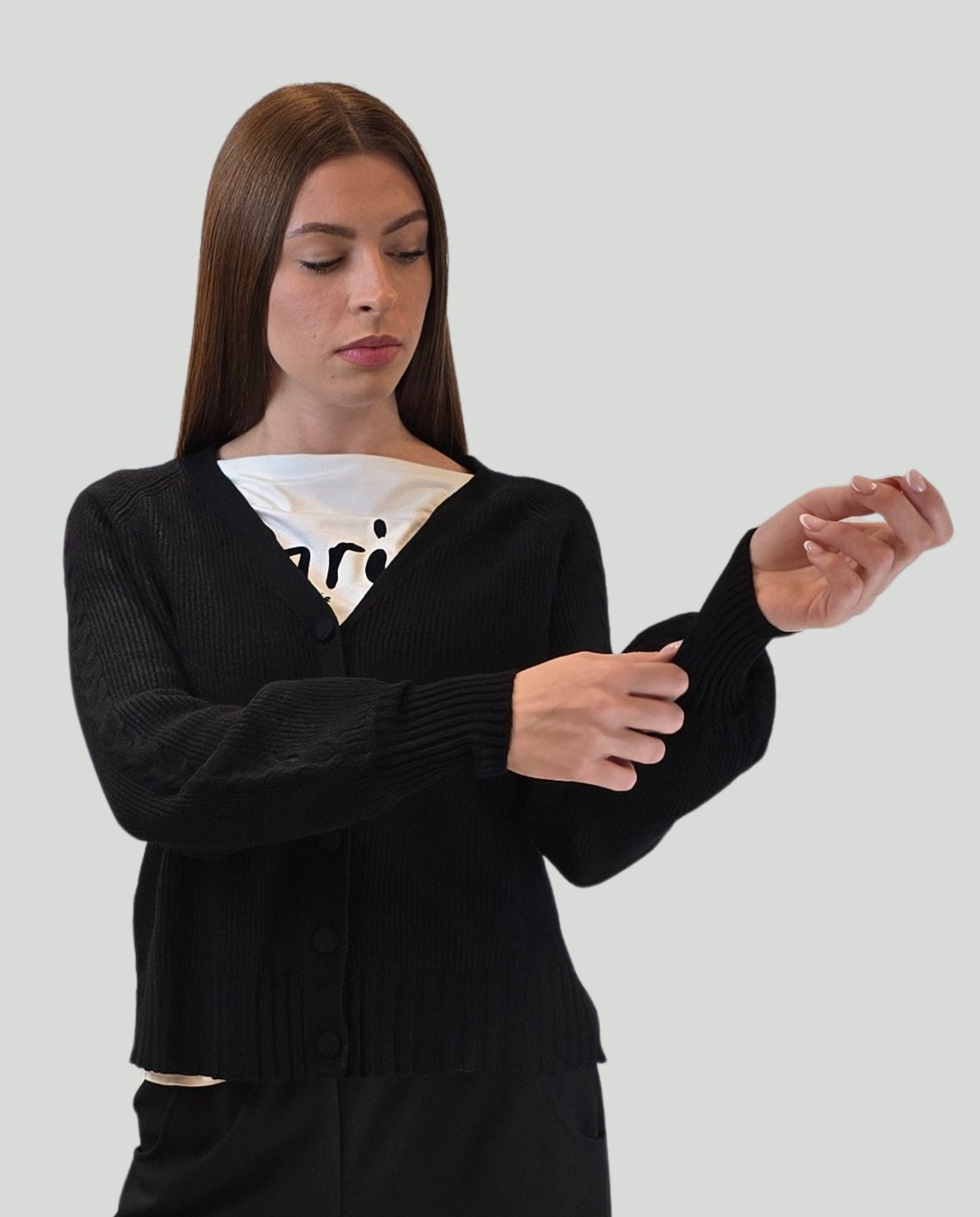 Golfino Nero - Soho Moda Mare