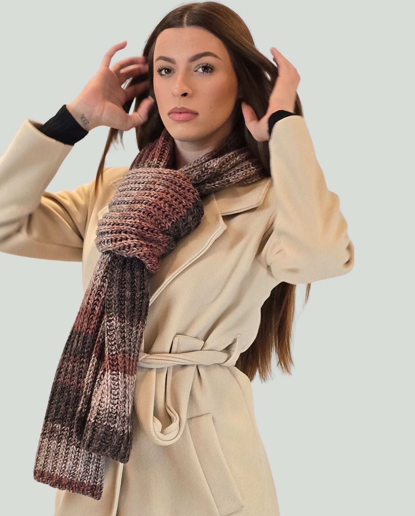 Sciarpa Fumo Rosa - Soho Moda Mare