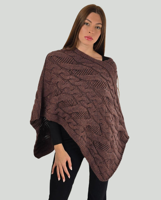 Poncho treccie Moro - Soho Moda Mare