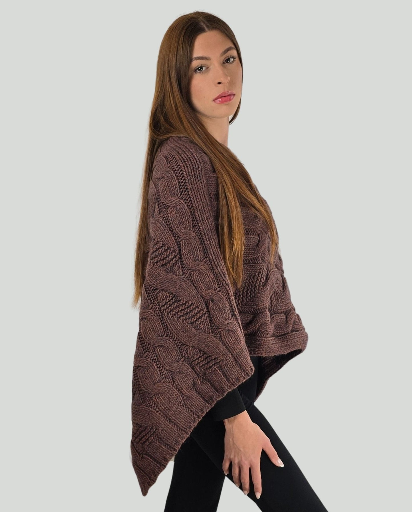 Poncho treccie Moro - Soho Moda Mare