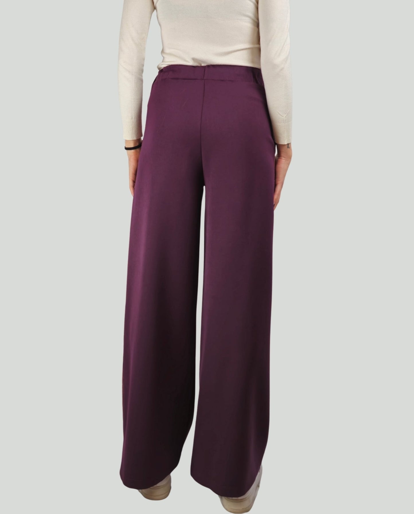 Pantalone Borgogna: Stile con banda laterale - Soho Moda Mare