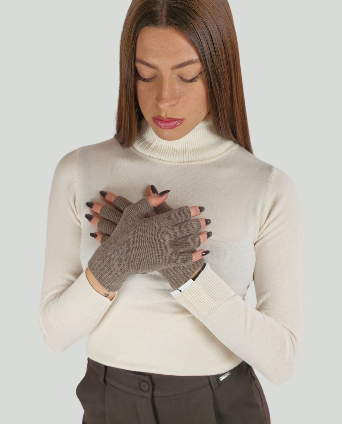 Guanti mezze dita Fango - Soho Moda Mare