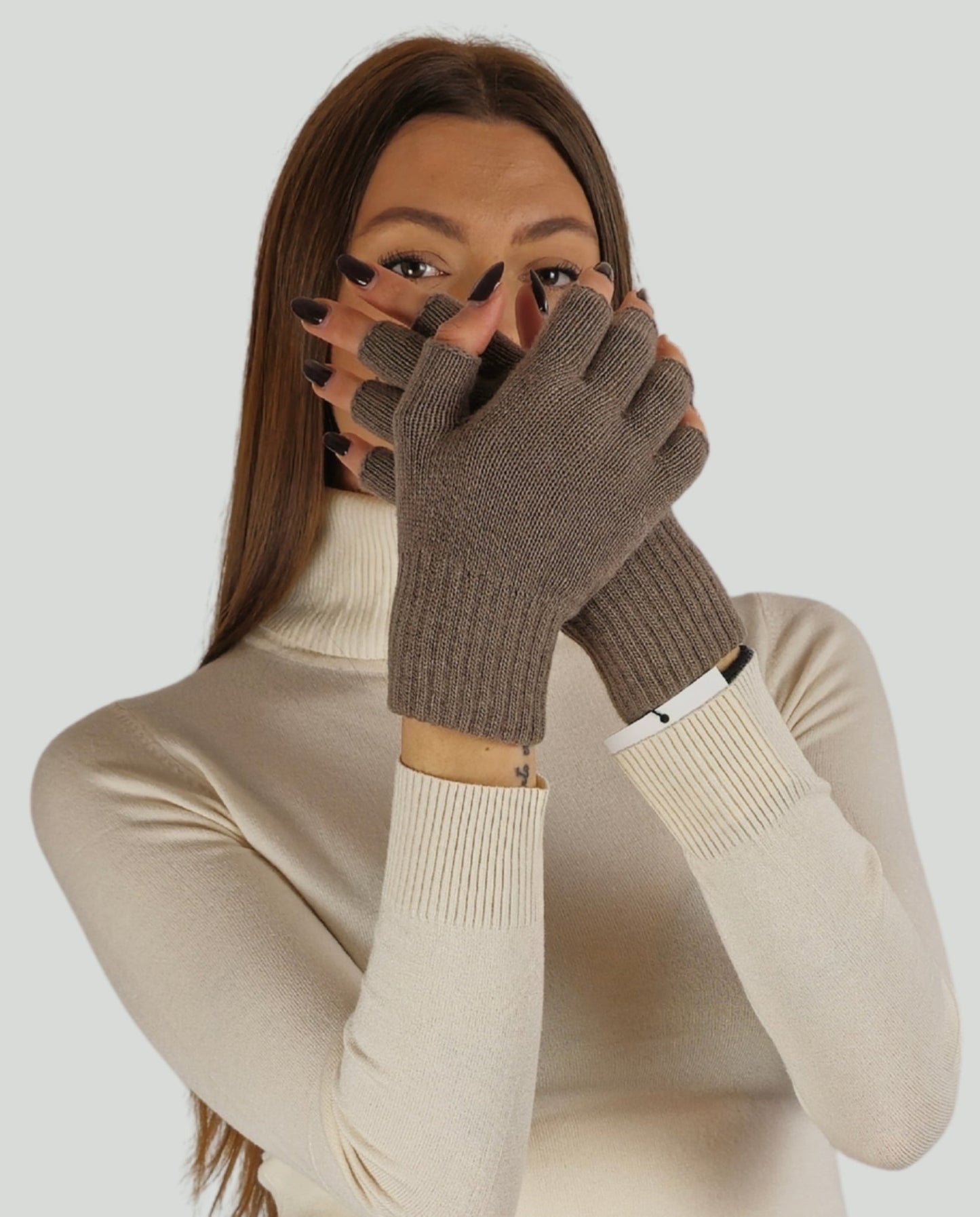 Guanti mezze dita Fango - Soho Moda Mare