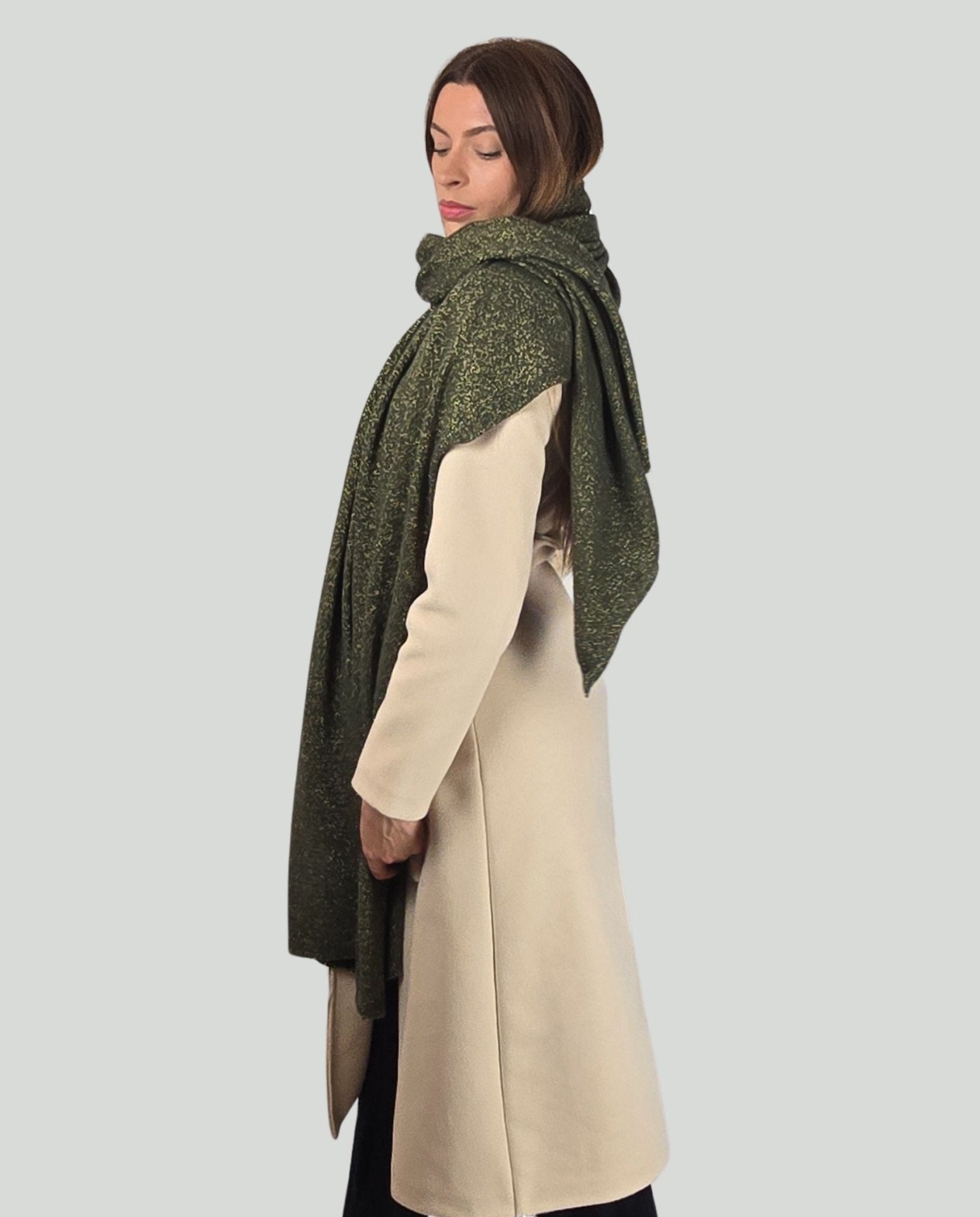 Sciarpa lurex Verde - Soho Moda Mare