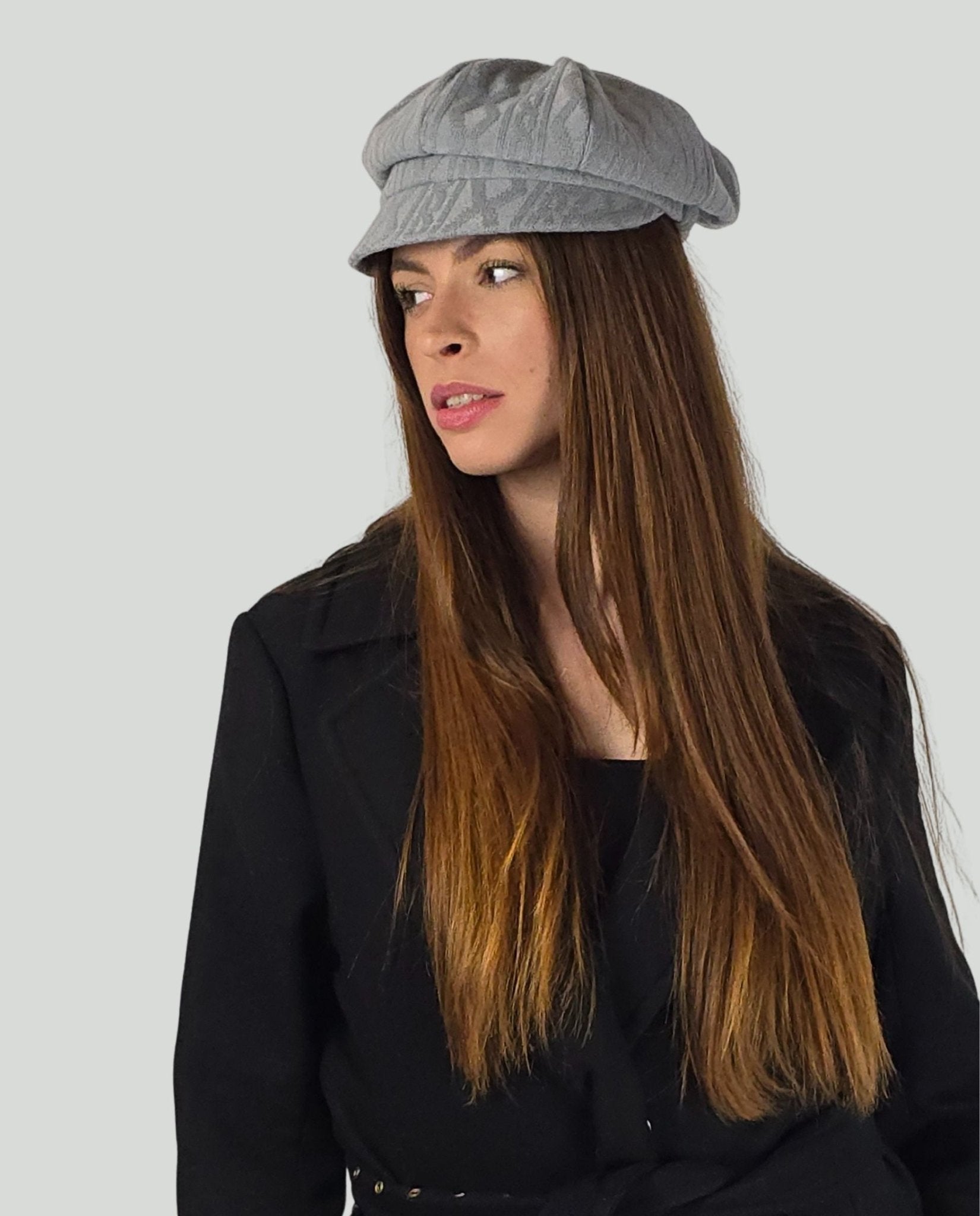 Cappello treccia Grigio - Soho Moda Mare