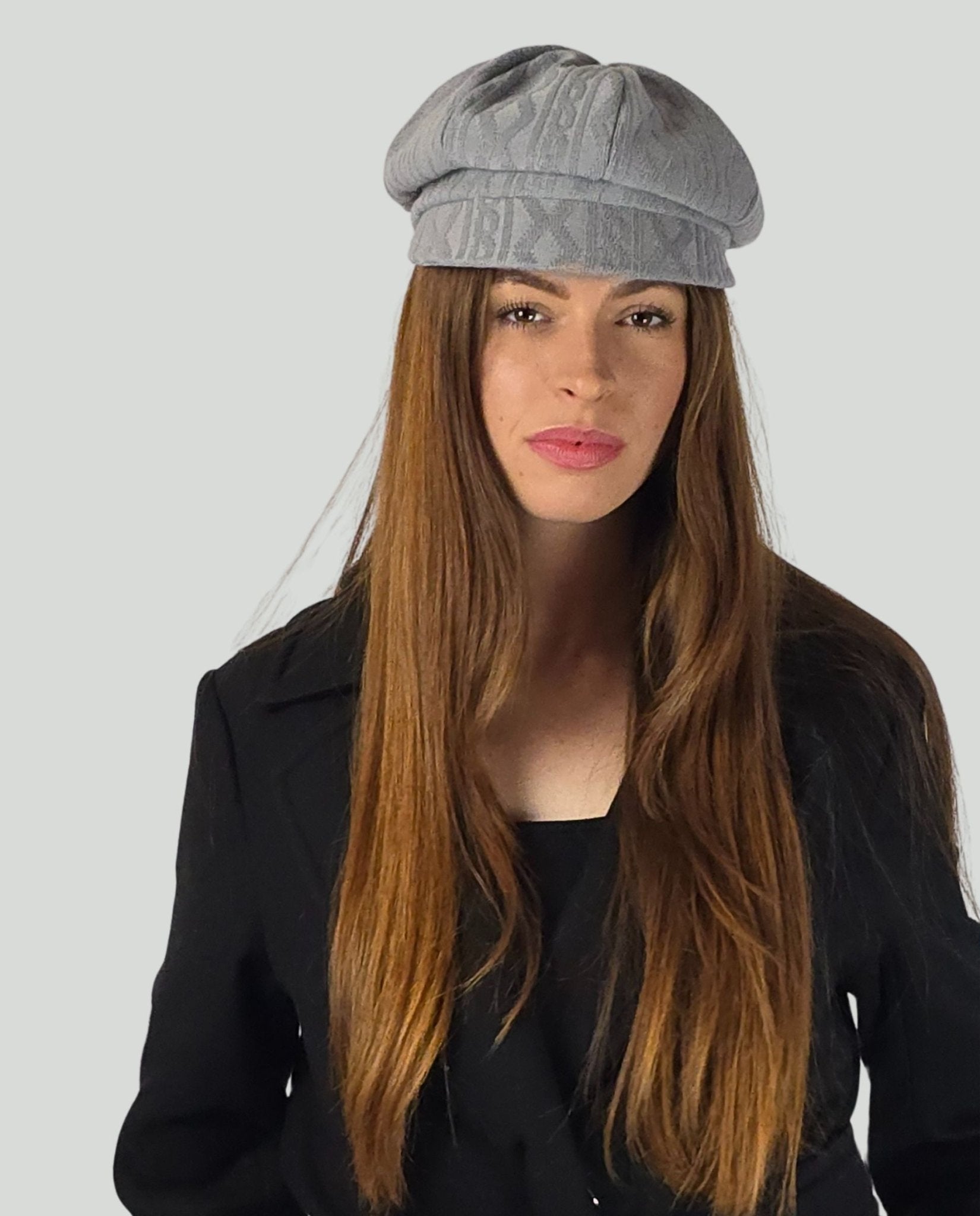 Cappello treccia Grigio - Soho Moda Mare