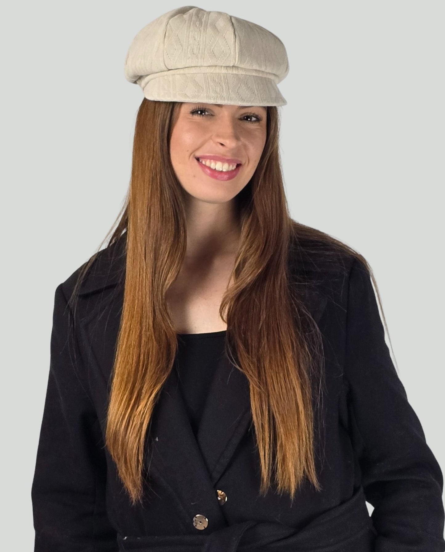 Cappello treccia Beige - Soho Moda Mare