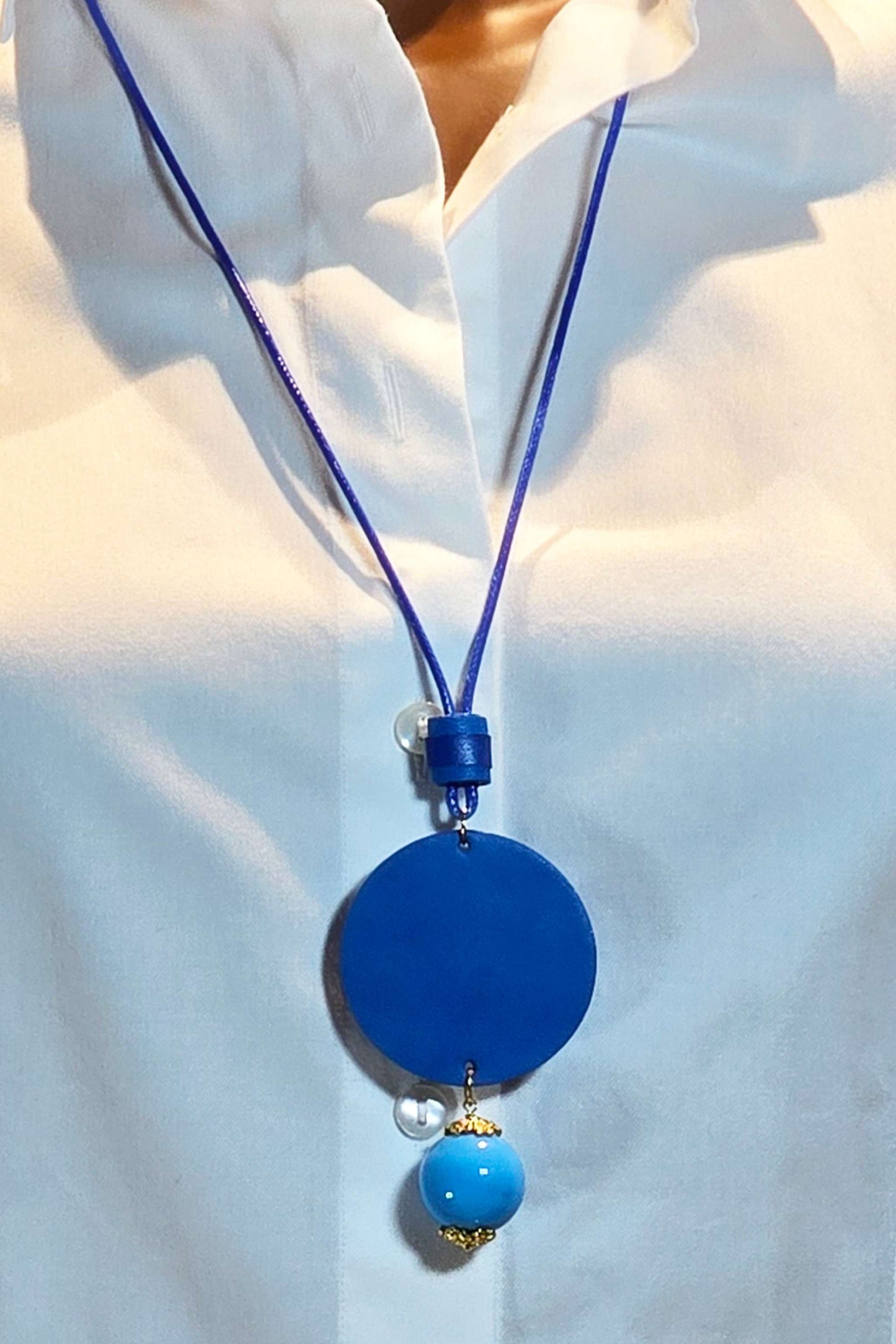 Collana Blue JewelCollana Blue JewelHAND MADE 25