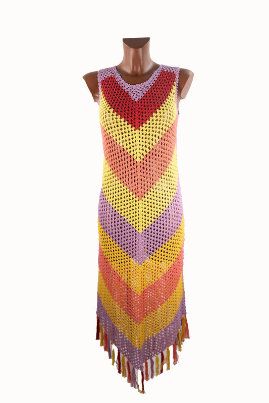 Abito Midi Soho Moda Mare