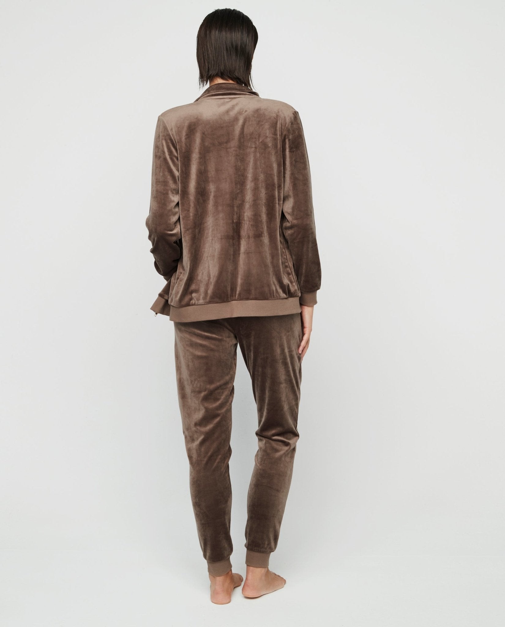 Tuta ciniglia zip - Soho Moda Mare