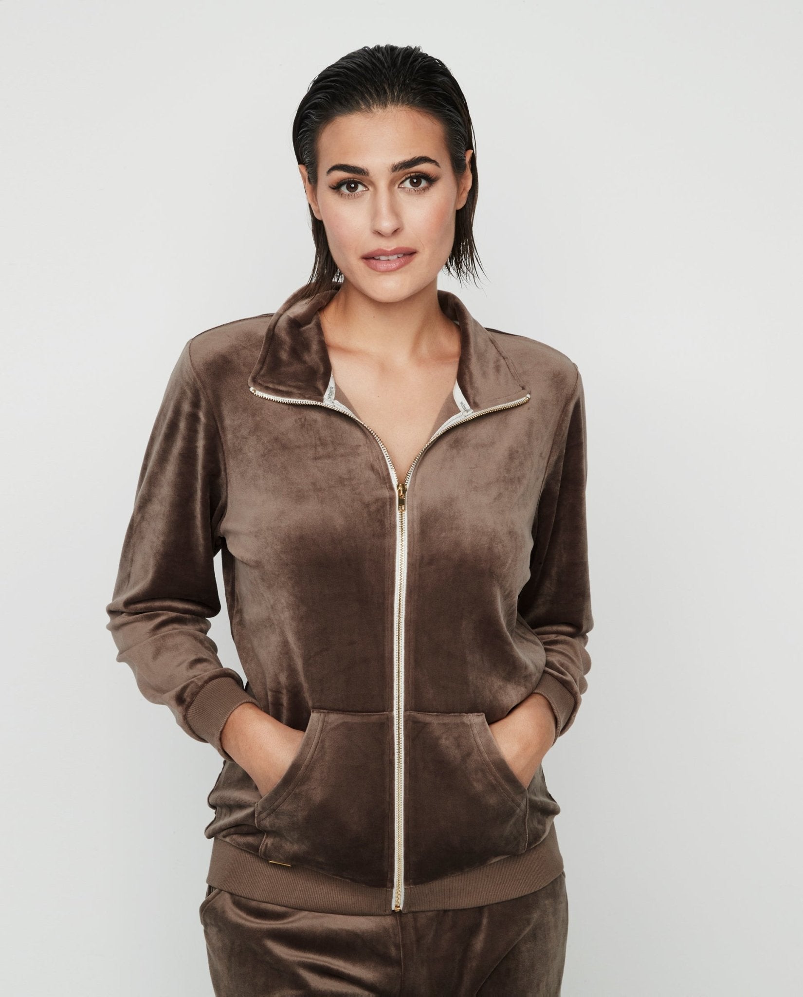 Tuta ciniglia zip - Soho Moda Mare