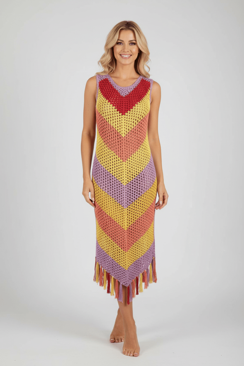 Abito Midi - Soho Moda Mare