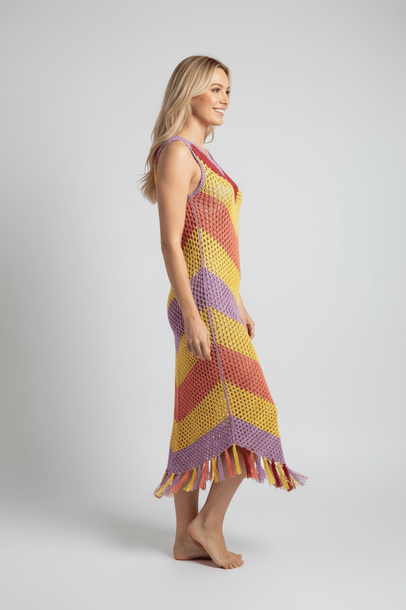 Abito Midi - Soho Moda Mare