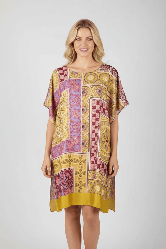 Caftano Corto: Stile e Comodità in un Capo Unico - Soho Moda Mare