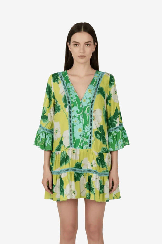 Caftano Corto - Soho Moda Mare