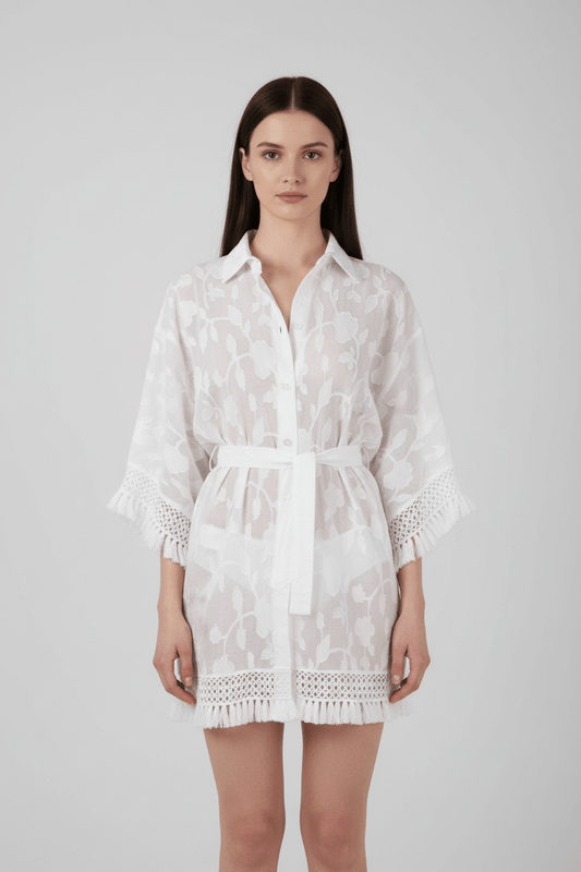 Kimono Corto: Eleganza in Sintesi - Soho Moda Mare